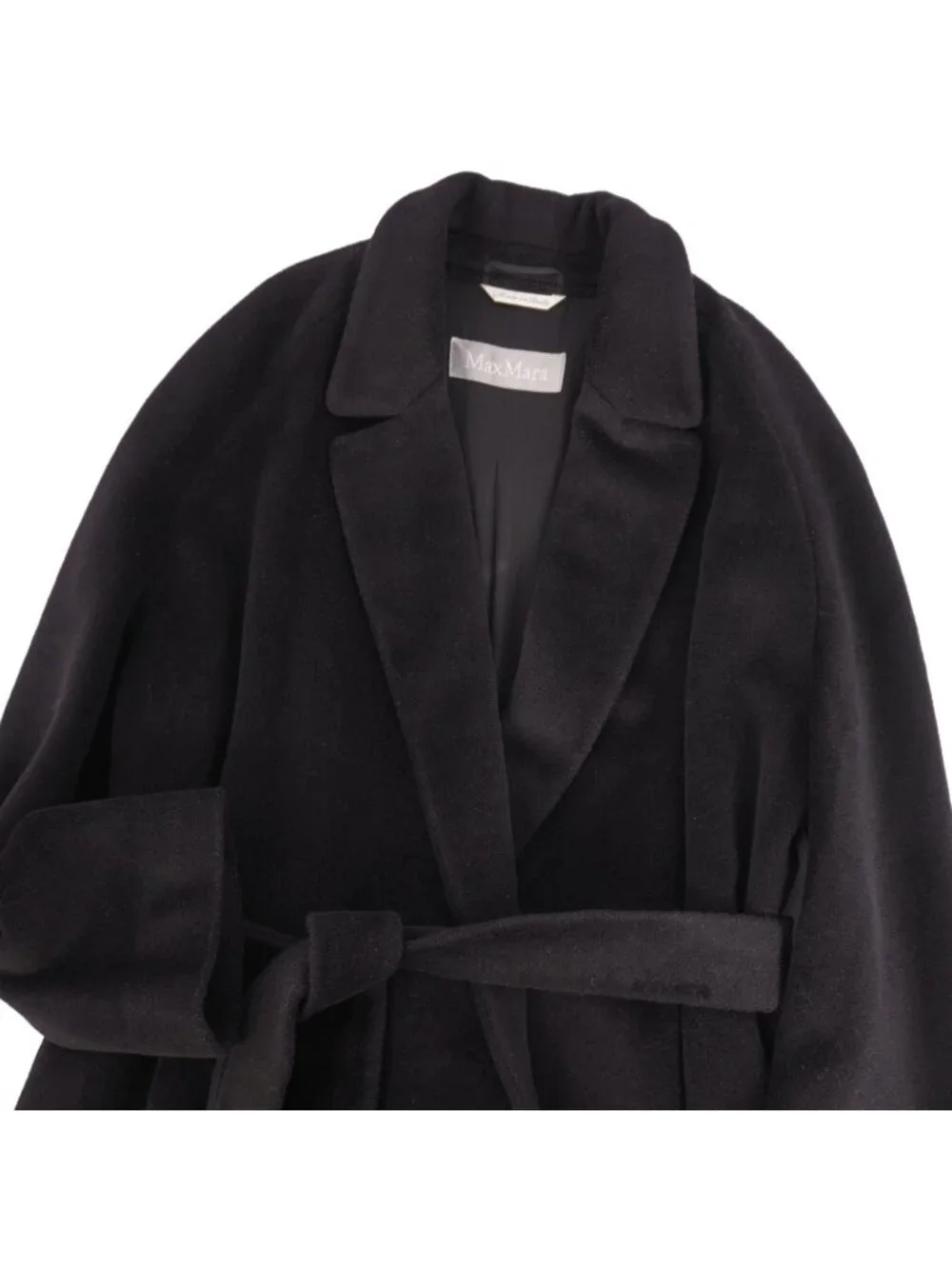 Max Mara Coat Belted Long Wrap